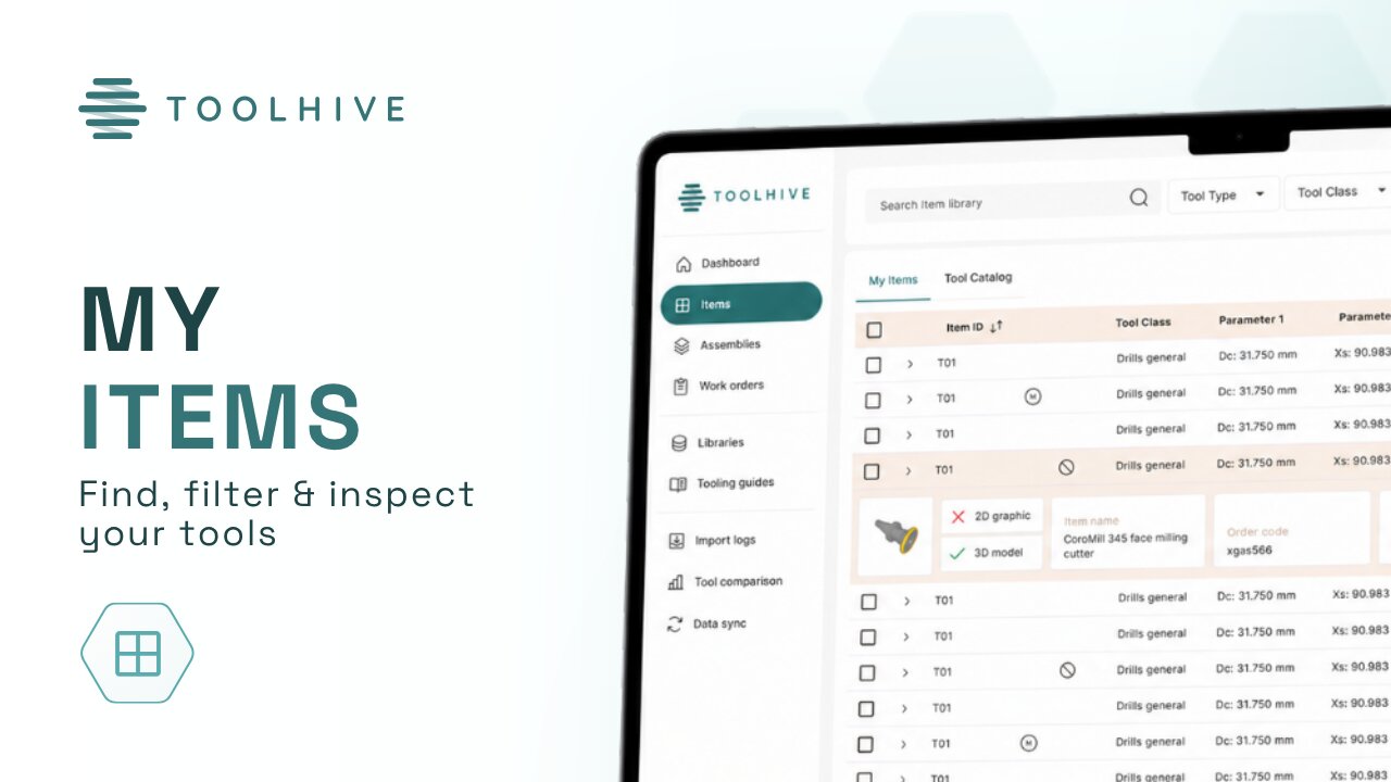 Toolhive My Items