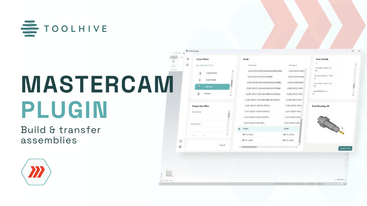 Toolhive - Mastercam plugin