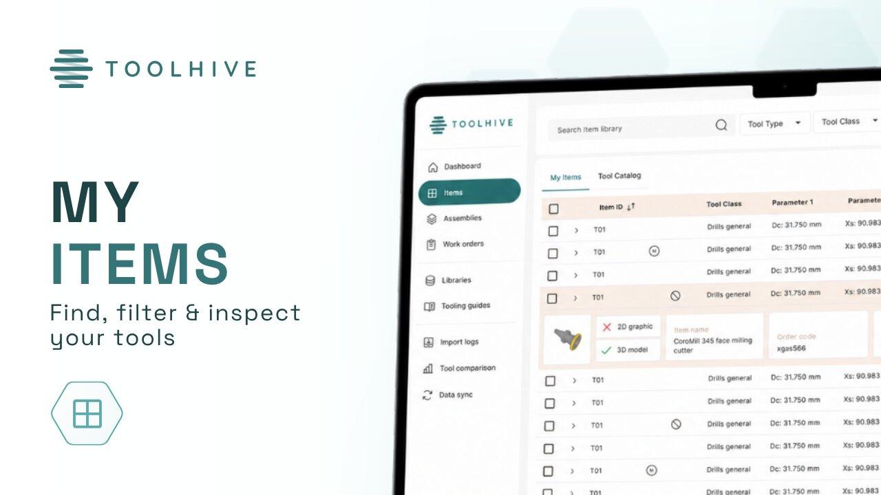 Toolhive My Items