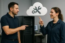 What is the difference between on-premise and cloud-based tool data management software?